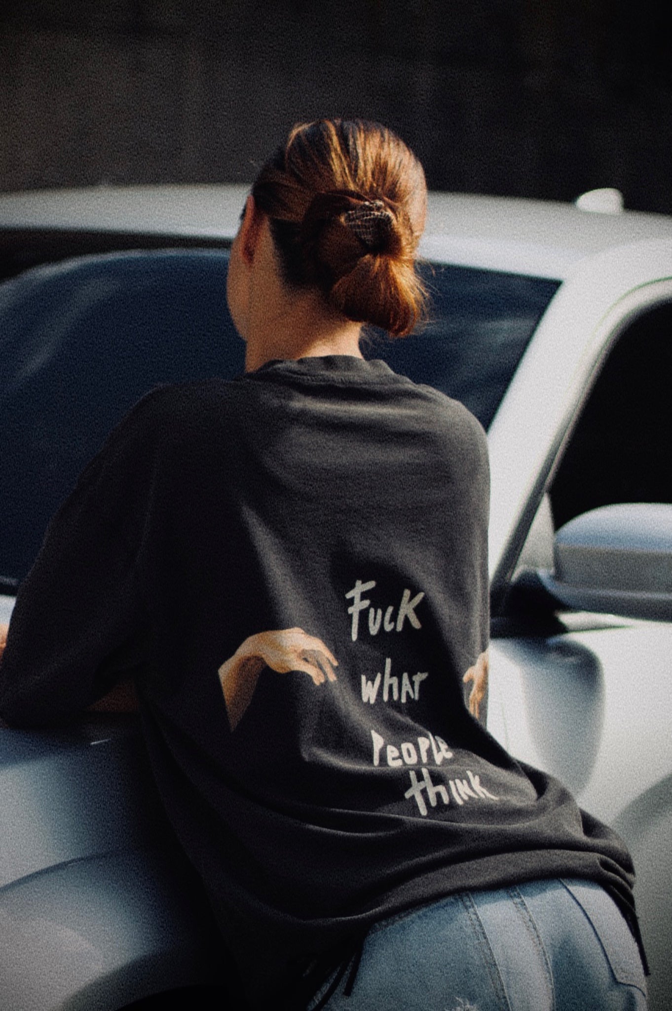 DripCore® Snow Washed Raw-Hem T-Shirt