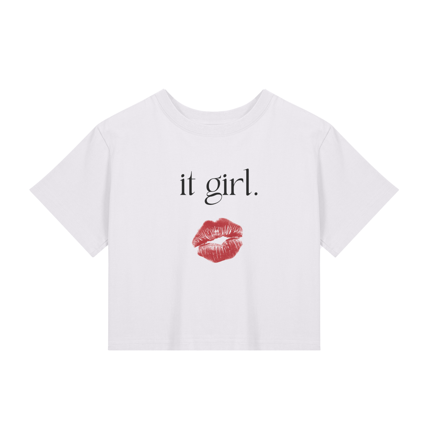 It Girl Seamless Crop Tee