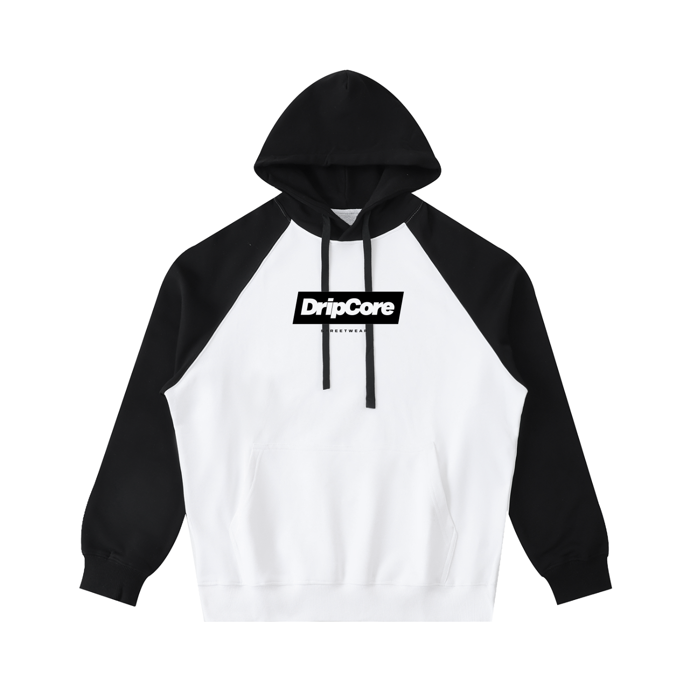 Color-Block Sleeve Hoodie