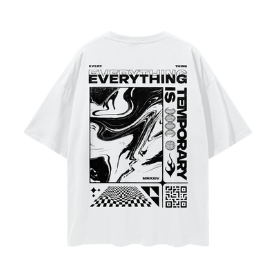 Oversize Deep Drop Shoulder Tee