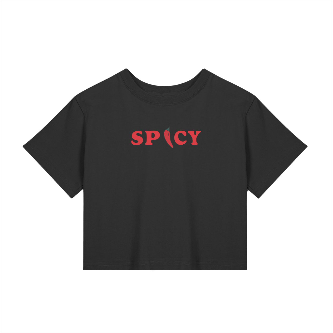 SPICY Crop Tee