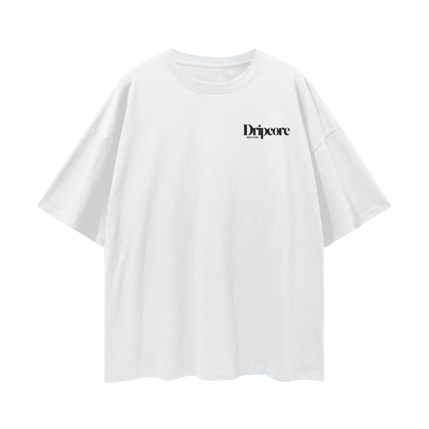 Oversize Deep Drop Shoulder Tee