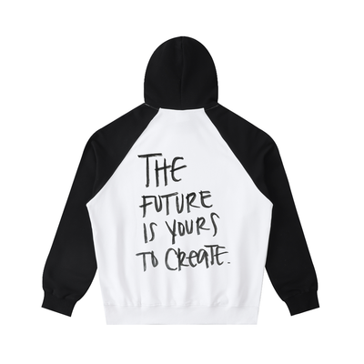 Color-Block Sleeve Hoodie