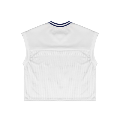 Loose Sleeveless Mesh Boxy T-Shirt