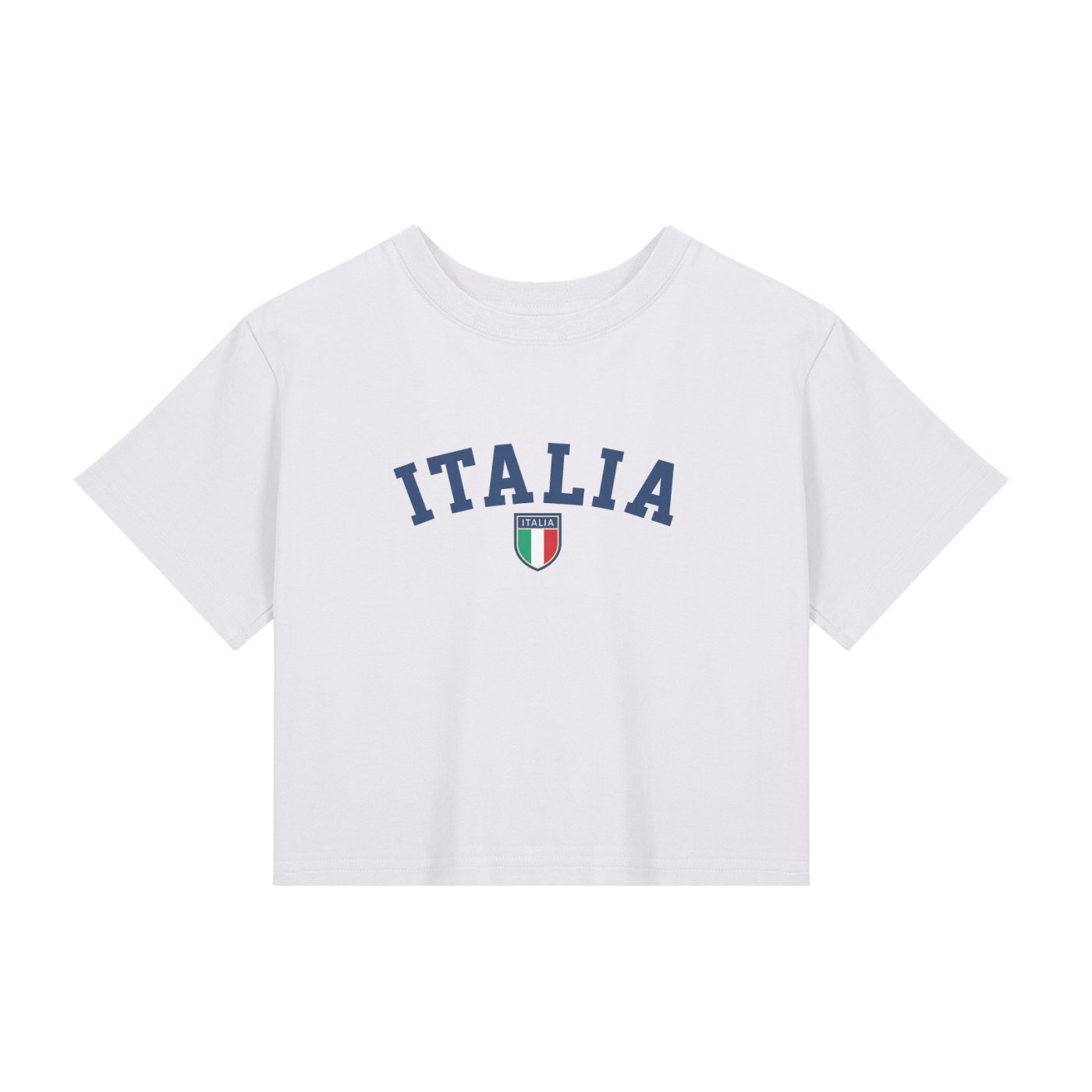 Italia Crop Tee