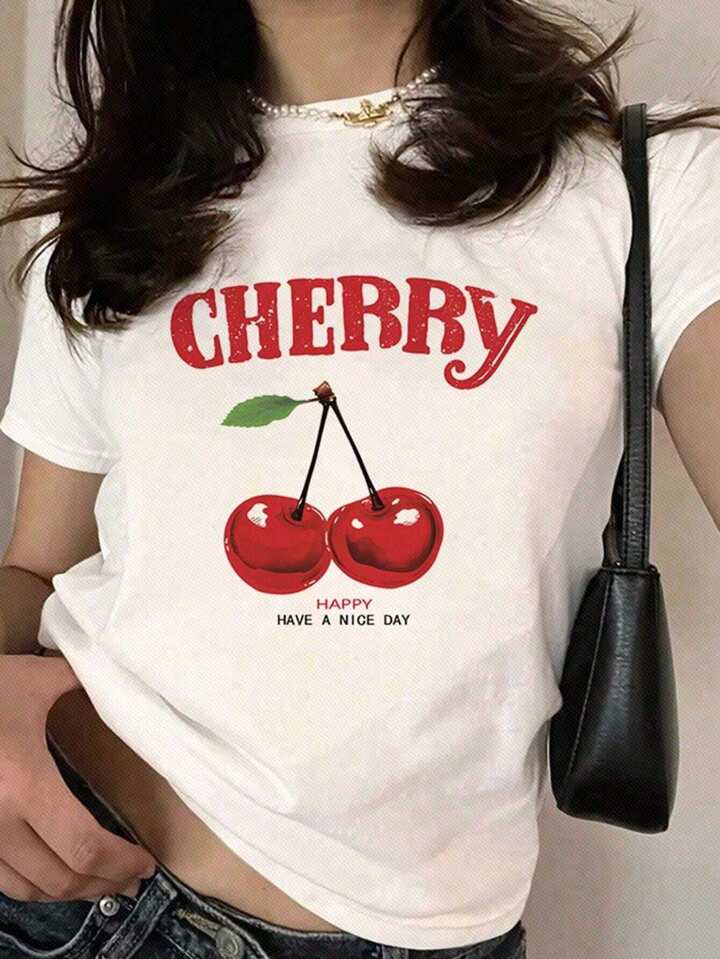 Cherry Crop Tee