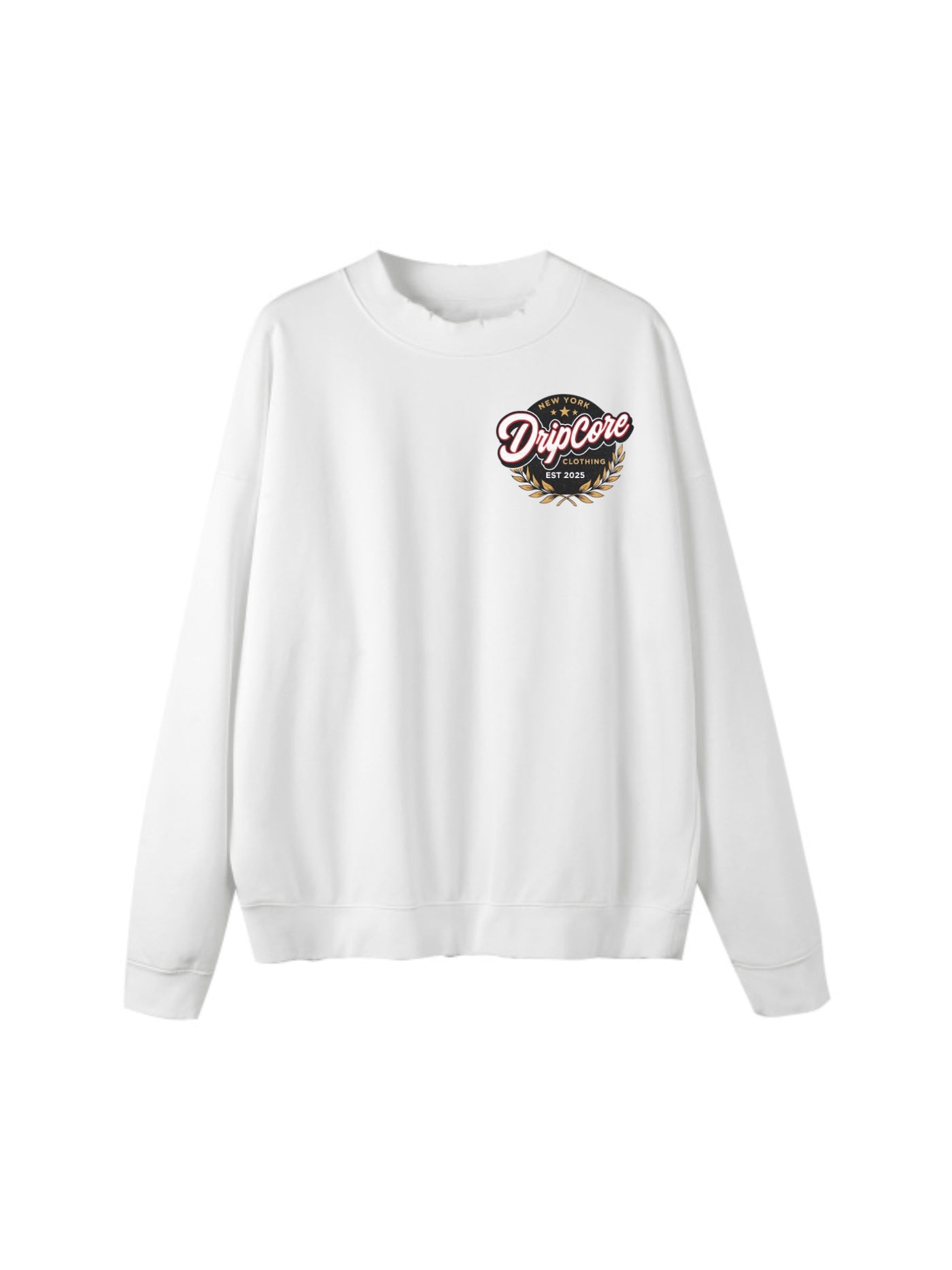 Drop Shoulder Crewneck Sweatshirt
