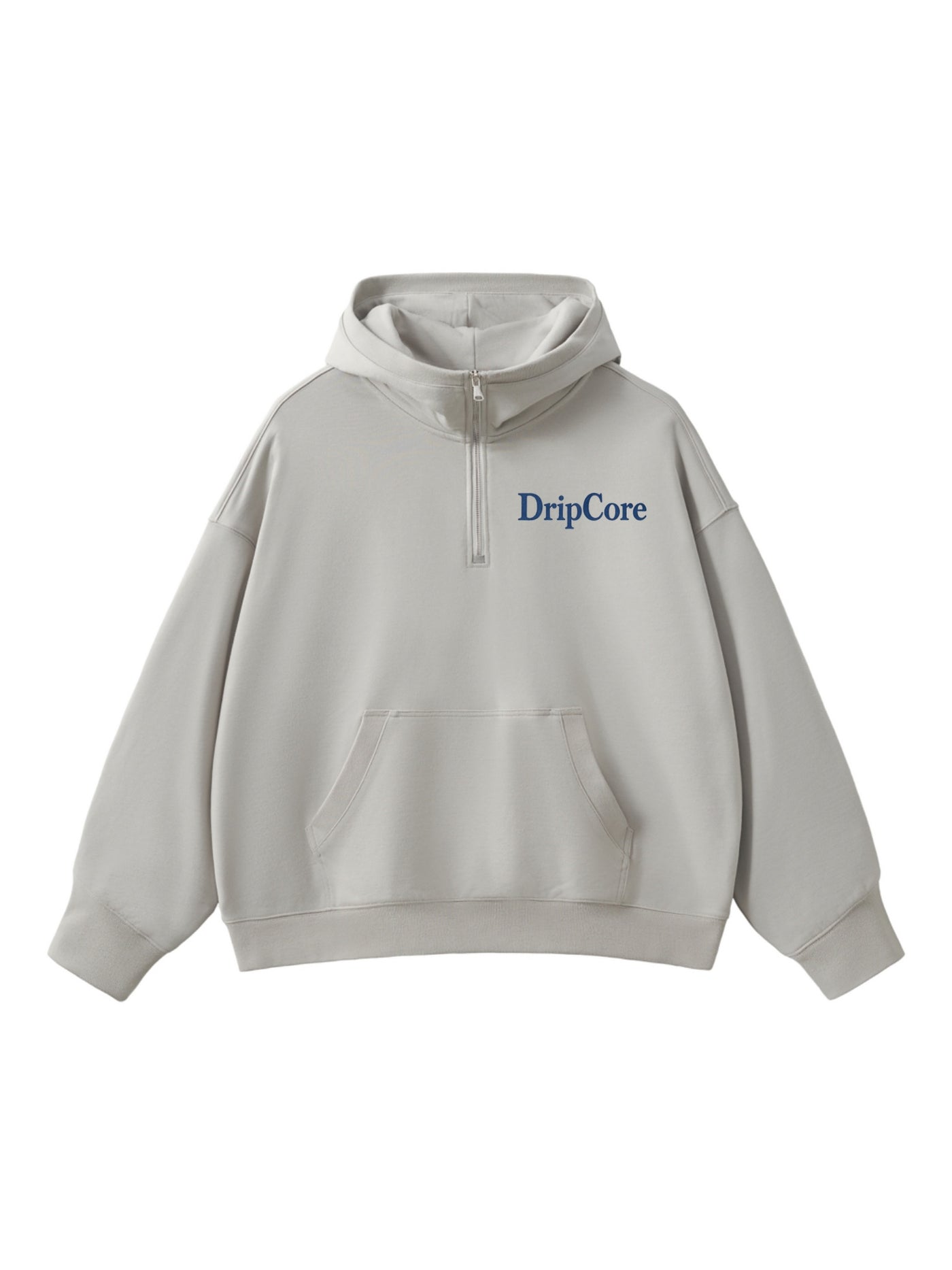 Big Hood Half-Zip Fleece Hoodie