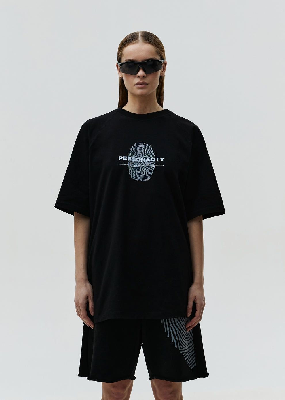 Personality Fingerprint Oversized Tee