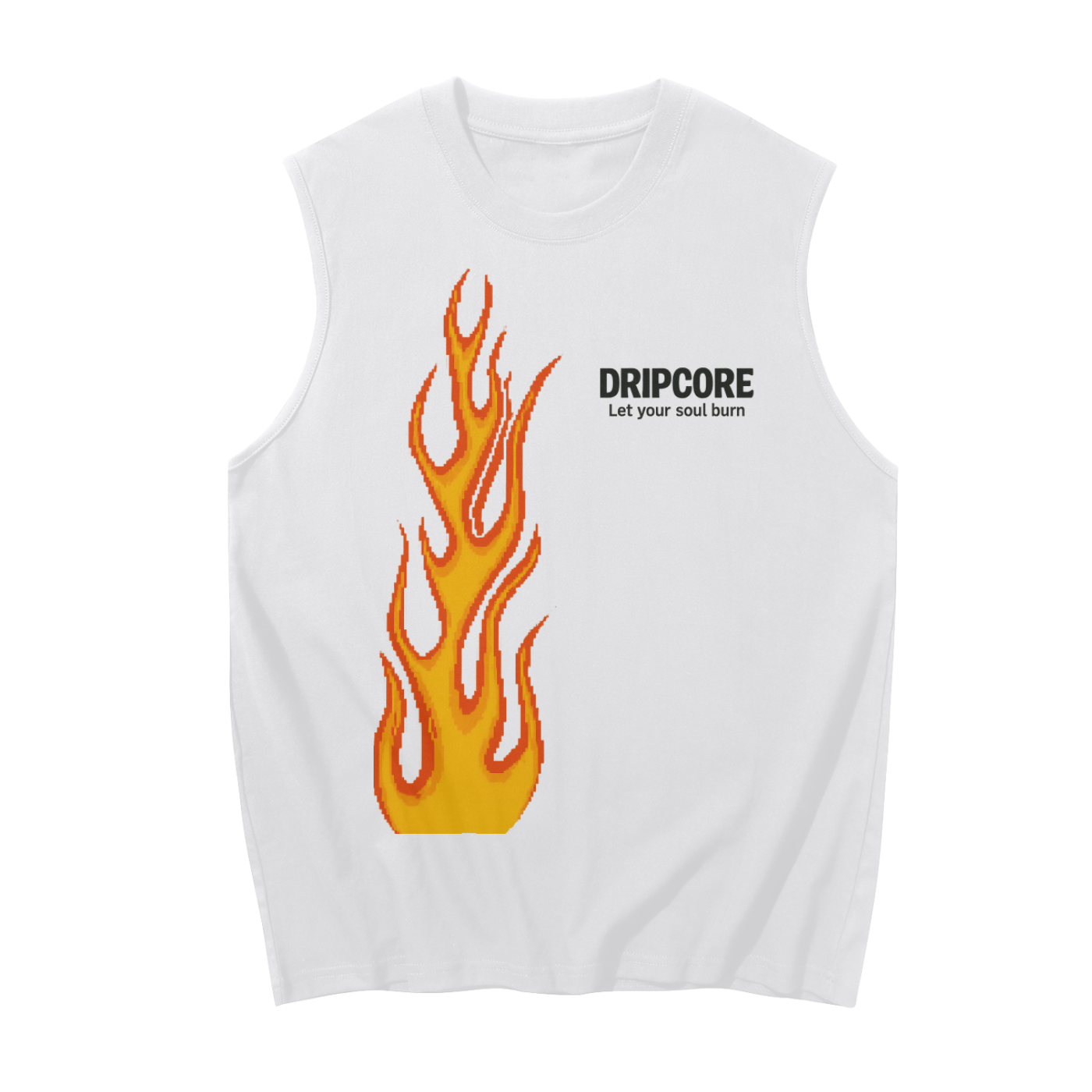 Sleeveless Tank Top - Let your Soul Burn 🔥