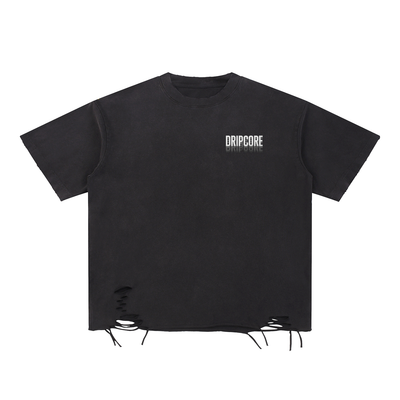 DripCore® Snow Washed Raw-Hem T-Shirt