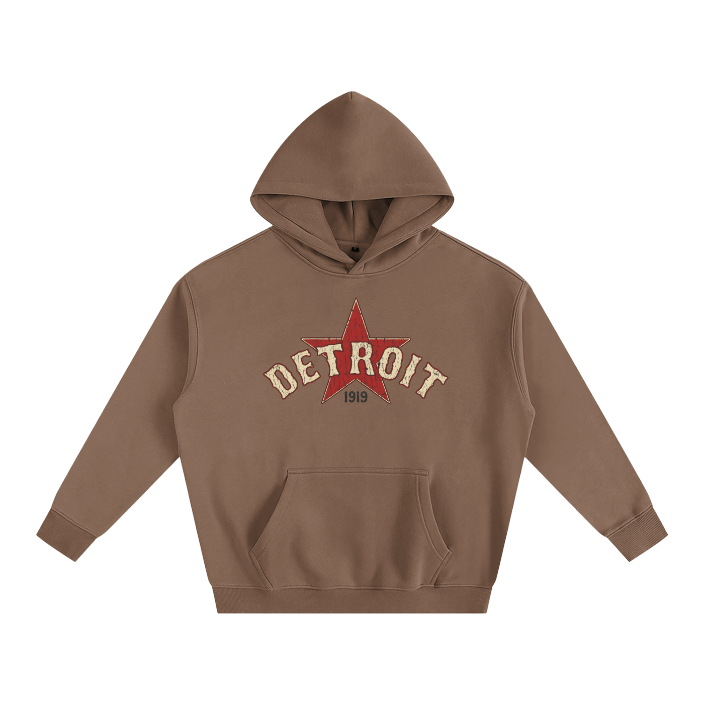 Detroit Oversize Fleeced Hoodie