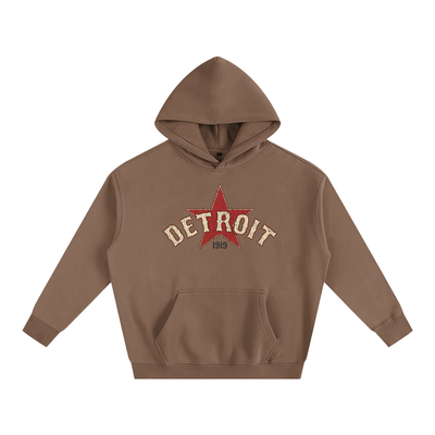 Detroit Oversize Fleeced Hoodie