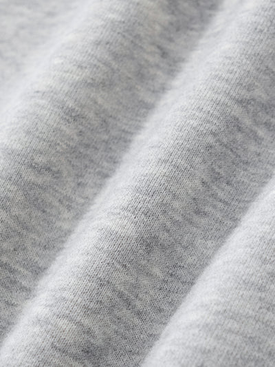 Fleeced Zip-Up Cropped Hoodie