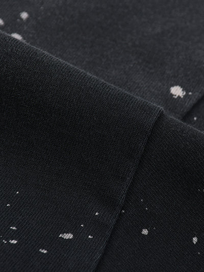 Hand-Frayed Sunfade Paint Splatter T-Shirt