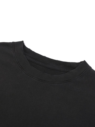 DripCore® Snow Washed Raw-Hem T-Shirt