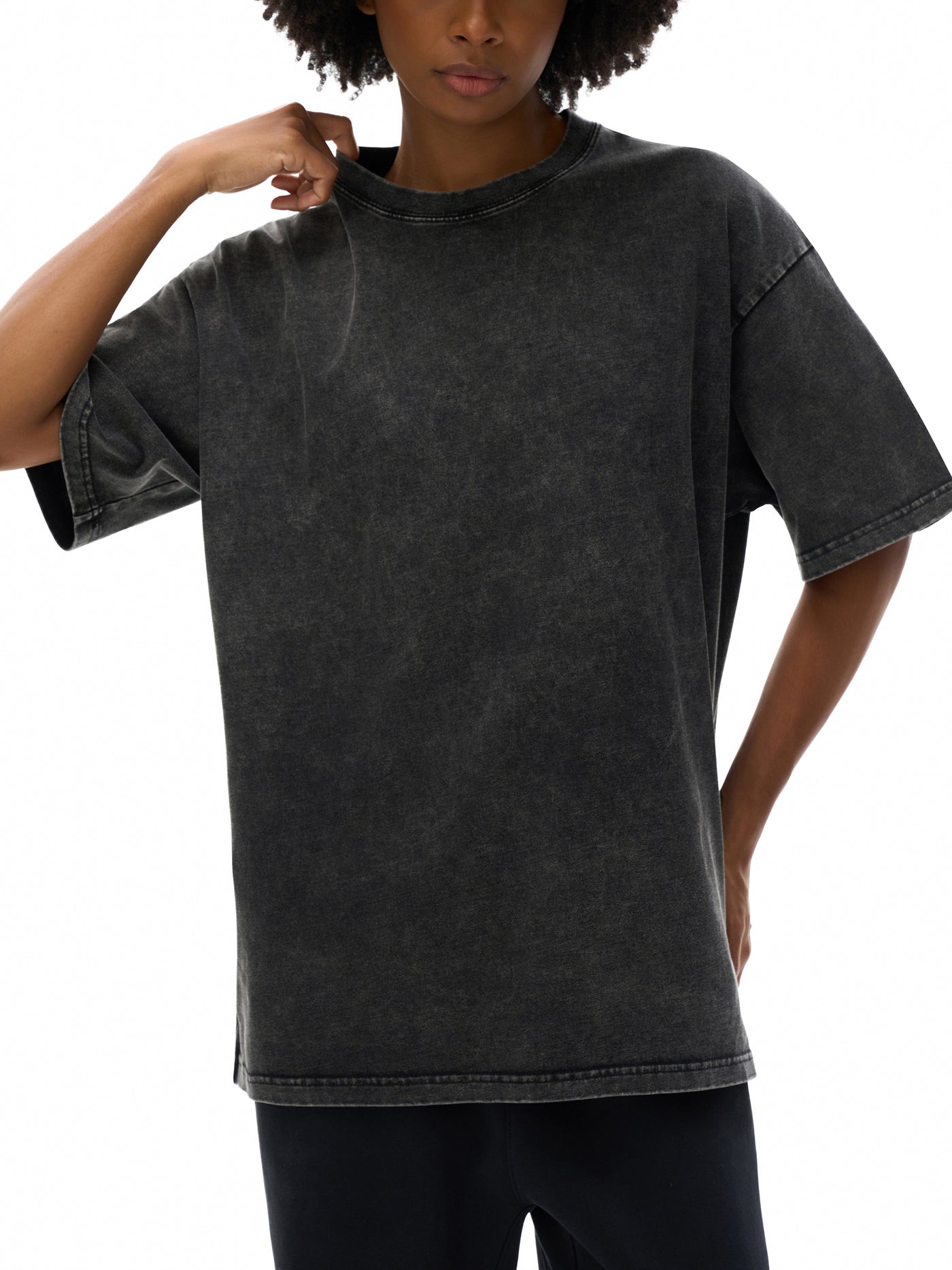 Acid Wash Oversize T-Shirt - Born Rich 💸