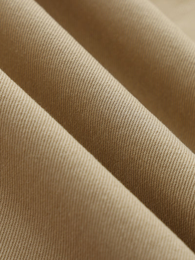 Twisted-Seam Belted Curved-Blade Pants