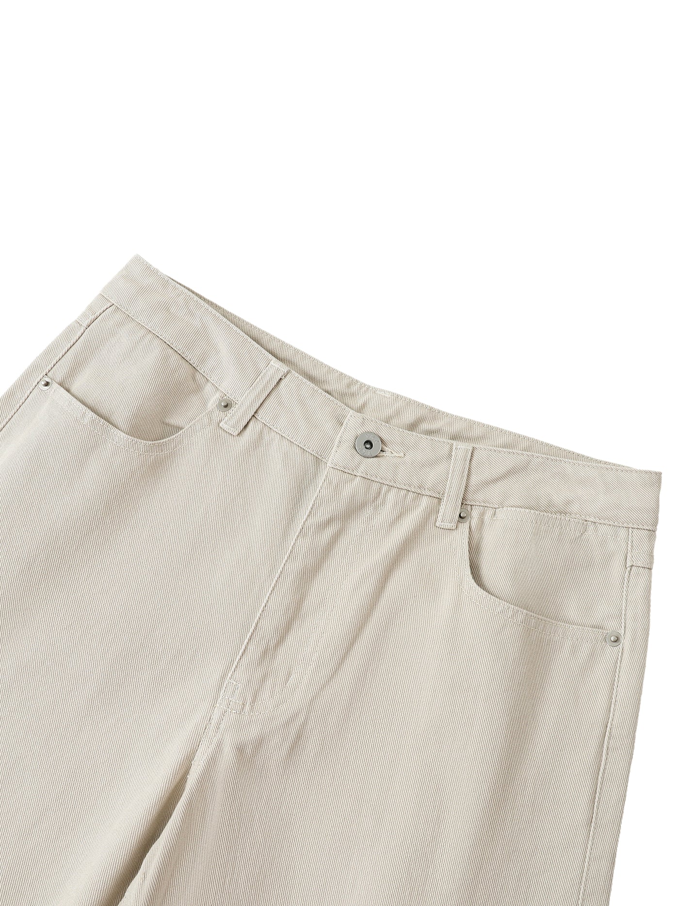 Heavyweight Cotton Straight-Leg Pants
