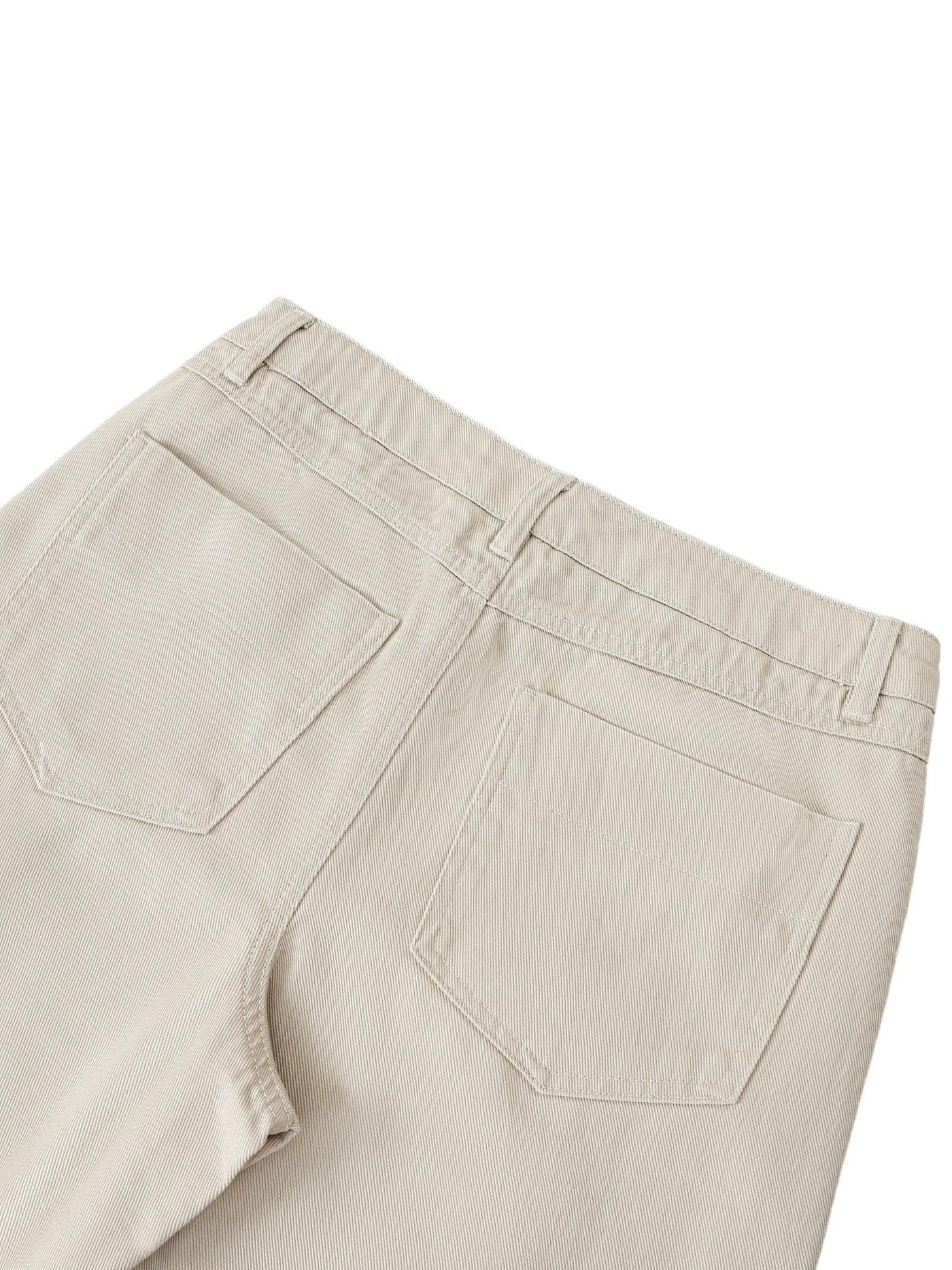 Heavyweight Cotton Straight-Leg Pants