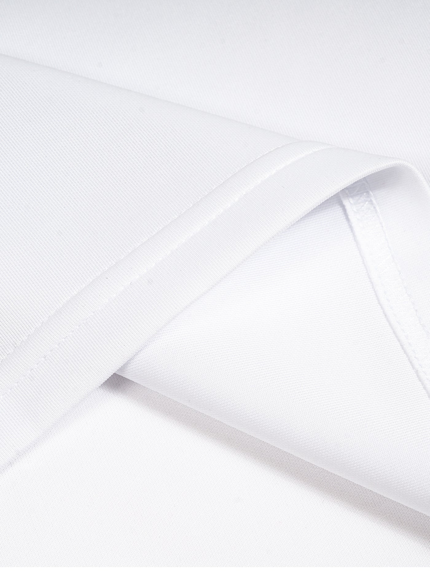 Contrast Lapel Collar Boxy T-Shirt