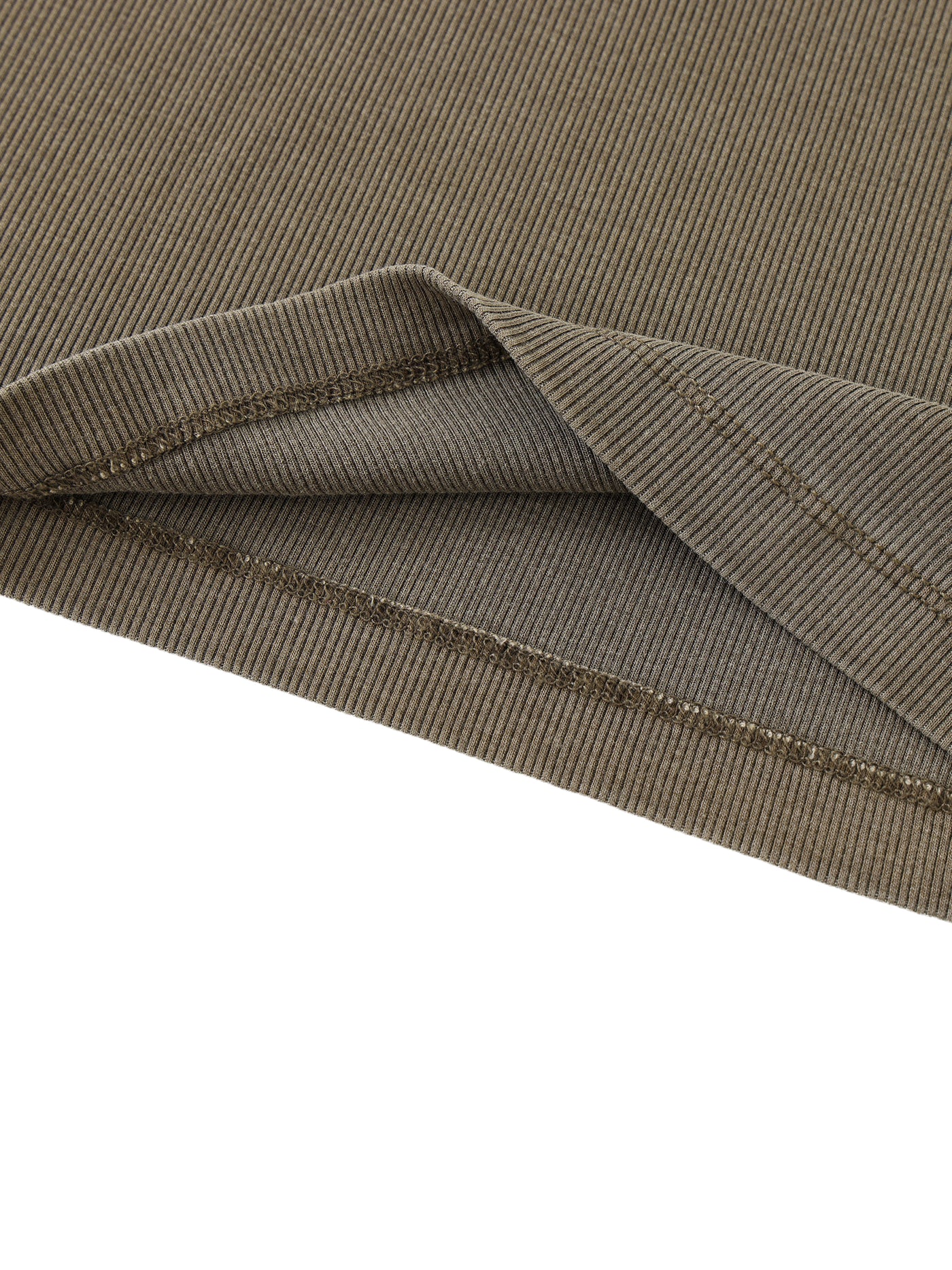 Dyed Raglan Long Sleeve Slim T-Shirt