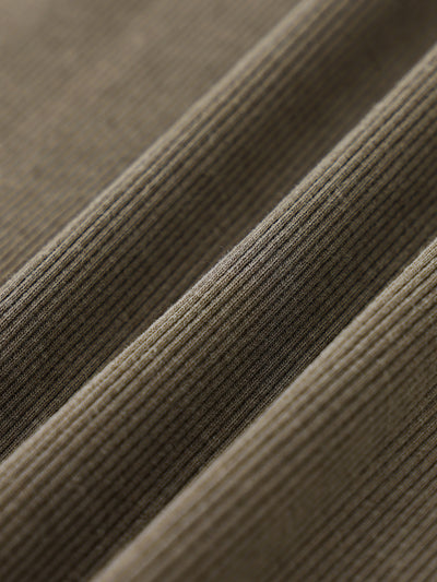 Dyed Raglan Long Sleeve Slim T-Shirt